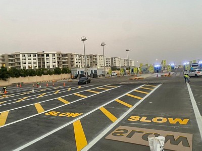 تخطيط طرق، سلامة مرورية، دهانات ثيرموبلاستيك، مقاولات عامة، الكود المصري للطرق.